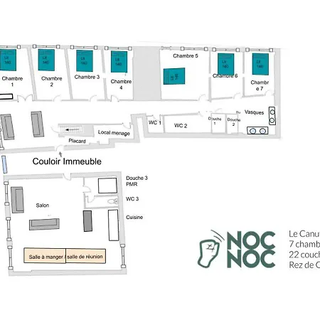 Apartament Nocnoc - Le Canut *